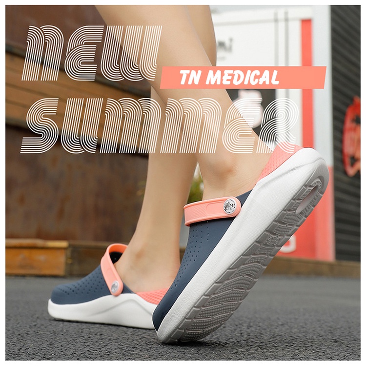 Dép Crocs Loại 3.1 Literide Người Lớn và Trẻ Em  - Dép Sục TN Medical