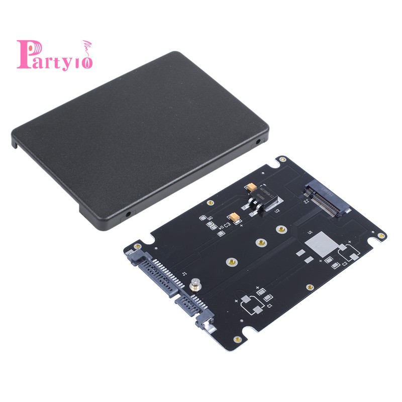 (Đang Bán) Bộ Chuyển Đổi M.2 Ngff (Sata) Ssd Sang 2.5 Inch Sata 8mm