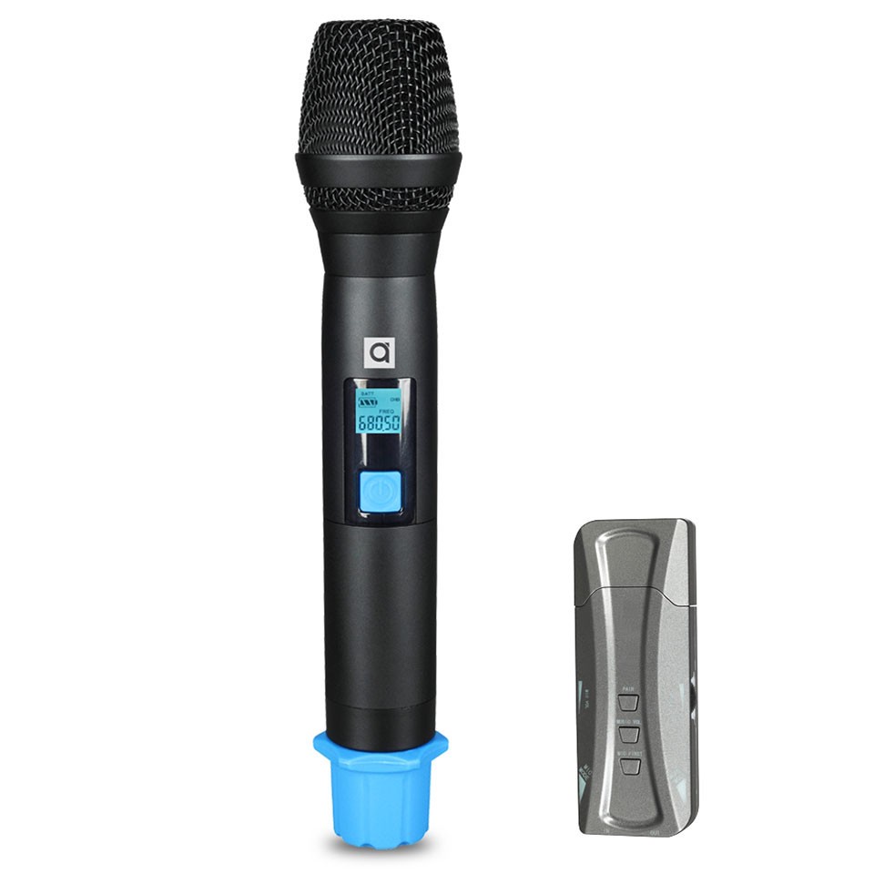 Micro không dây karaoke ALPHA WORKS A1 - Bảo hành 12 tháng chính hãng PGI,NEW 100%