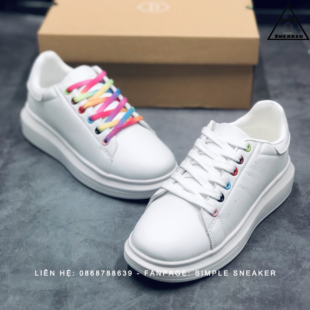 Giày Domba Sneaker Chính HãngFREESHIPDomba High Point Rainbow- Giày Thể Thao Domba Hàn Quốc Chuẩn Auth- Simple Sneaker