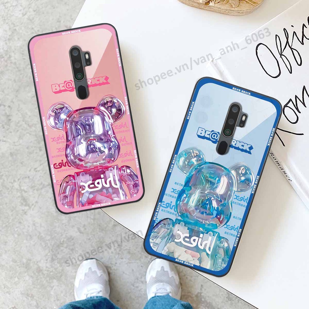 Ốp Oppo A5 2020 / A9 2020 be@r brick mars thời trang, ốp lưng điện thoại viền dẻo siêu chất