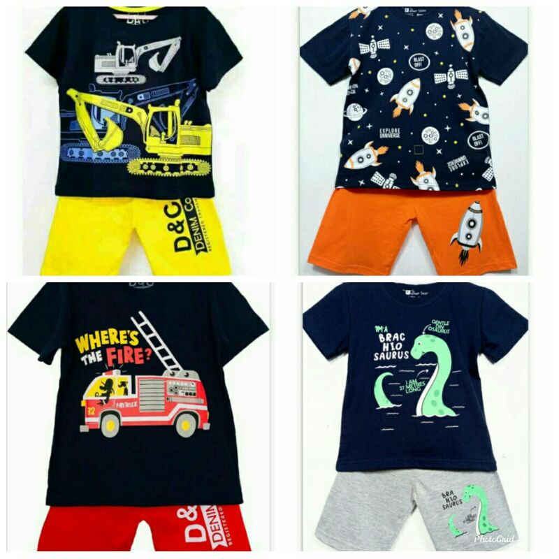 Set Đồ Vest Màu Đen / Xanh NAVY / BECO CRANE / Ino brachiosaurus Cho Bé Trai 1-10 Tuổi
