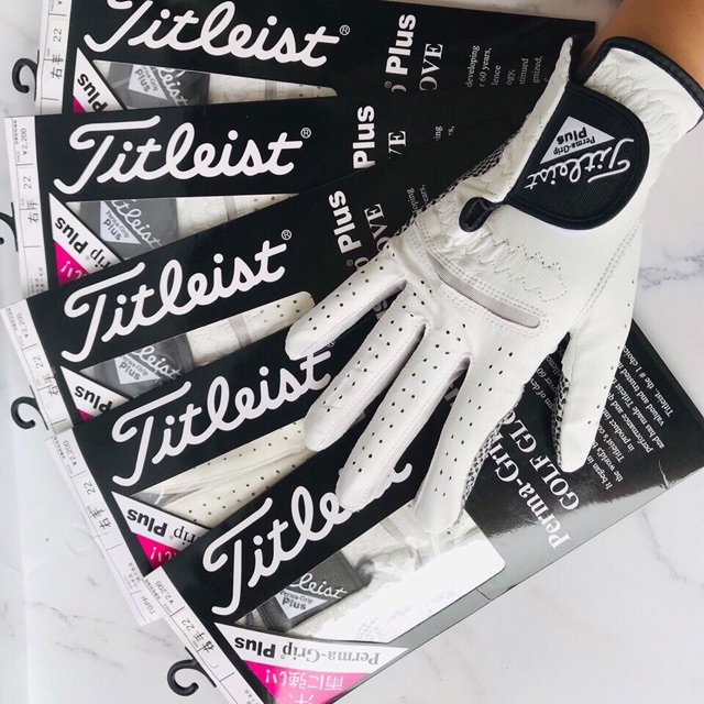 Găng Tay Golf Titleist - Găng Tay Chơi Golf Chất Liệu Vải Và Da - Thấm Hút Mồi Hôi Tốt