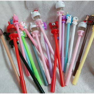 Bút cute bút đẳng cấp thú cưng bút cute bút dễ thương viết gel màu tím hoặc đen