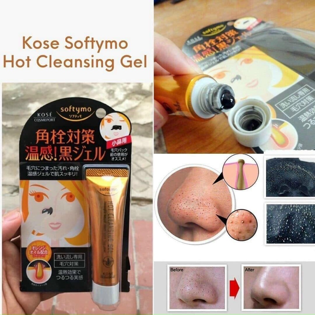 Gel lột mụn Hot Cleansing Gel Kose Nhật Bản