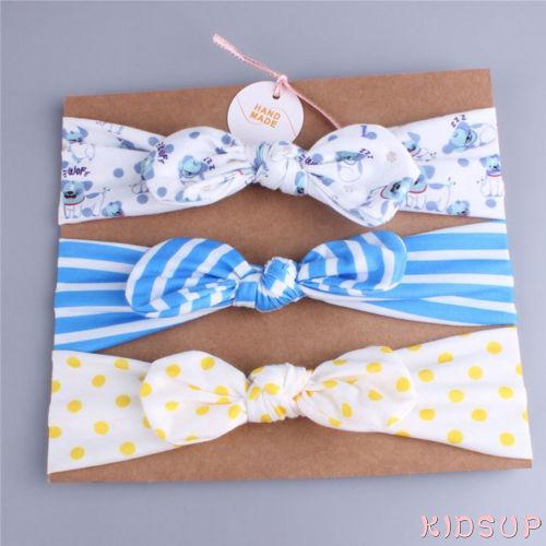 Set 3 Băng Đô Hoa Xinh Xắn Dành Cho Bé Gái