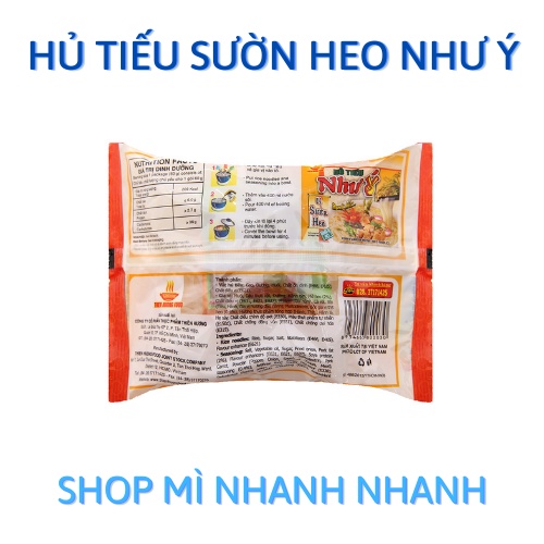 Thùng 30 gói Hủ tiếu Như Ý vị sườn heo