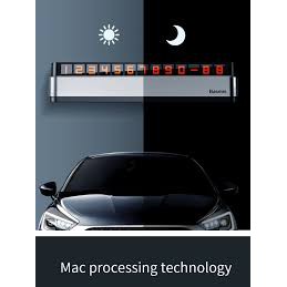 Bảng thông báo số điện thoại chủ xe có phản quang thiết kế sang trọng thông minh dùng trên xe ô tô - Baseus | WebRaoVat - webraovat.net.vn