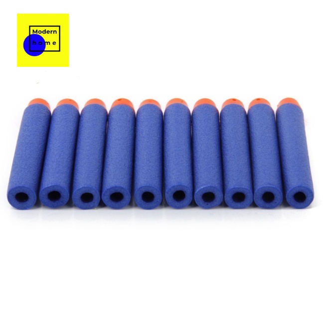 Home 10 Pcs/bag 7.2cm Hollow  Head  Soft  Darts  Toy For Nerf N-strike Elite Series Blasters