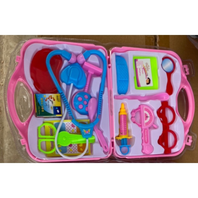 Đồ Chơi Bác Sĩ Vali Sịn Sò - Bé Tập Làm Bác Sĩ, Phù Hợp Cả Bé Trai và Bé Gái