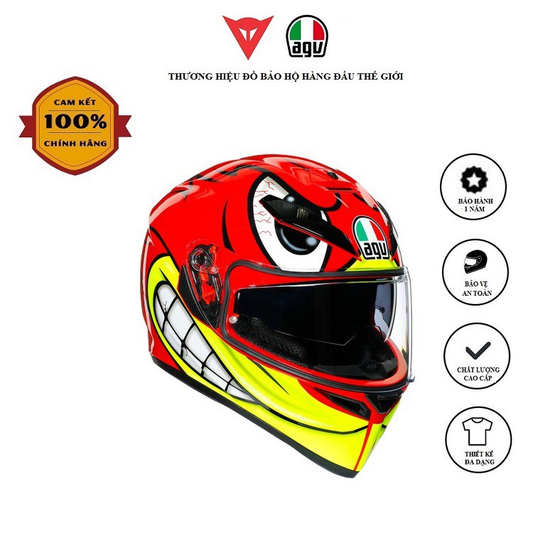 Nón bảo hiểm AGV K3 SV ASIA FIT BIRDY - Chính Hãng