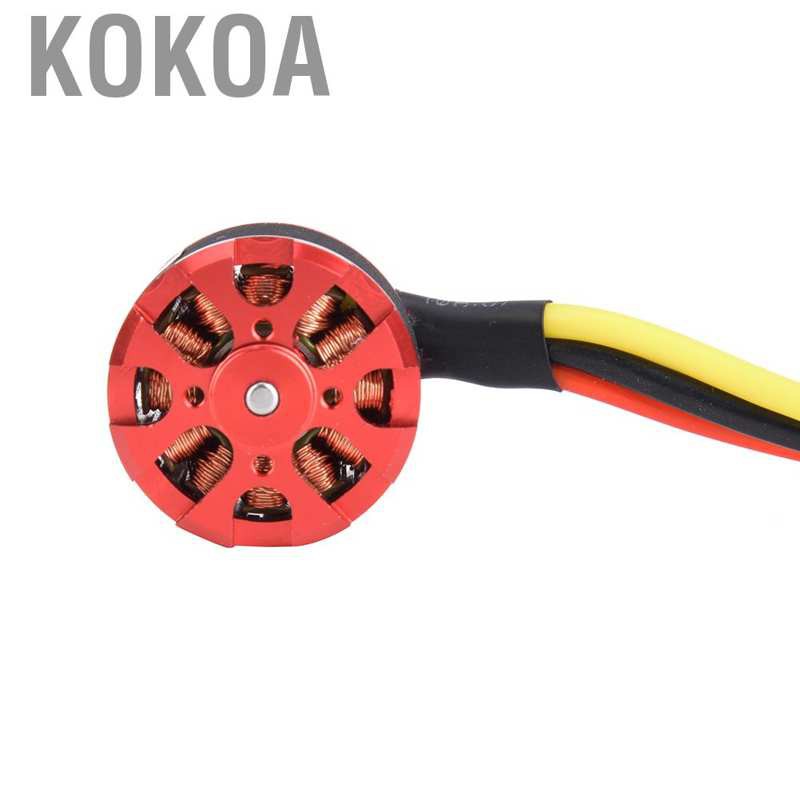 Kokoa N2830 1300KV RC Motor External Rotor Brushless for A2212 4-axis Aircraft