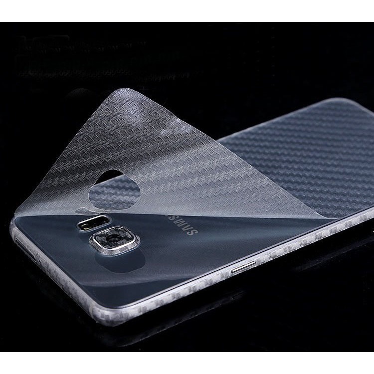 Dán carbon mặt sau lưng Note 10 Note 9 Note 8 S10 S9 S8 Plus S7 Edge