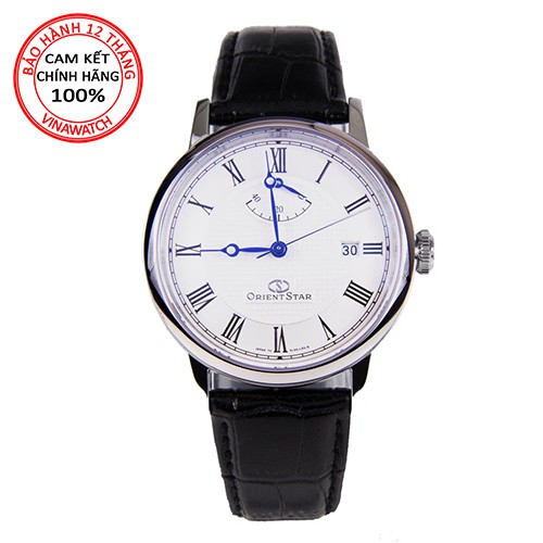 Đồng hồ Nam Orient dây da Tự động (Automatic) SEL09004W0