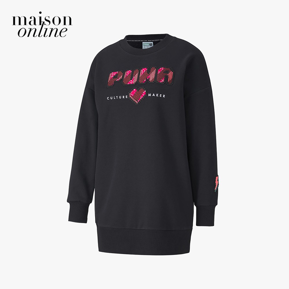 PUMA - Đầm hoodie Digital Love 597069-01