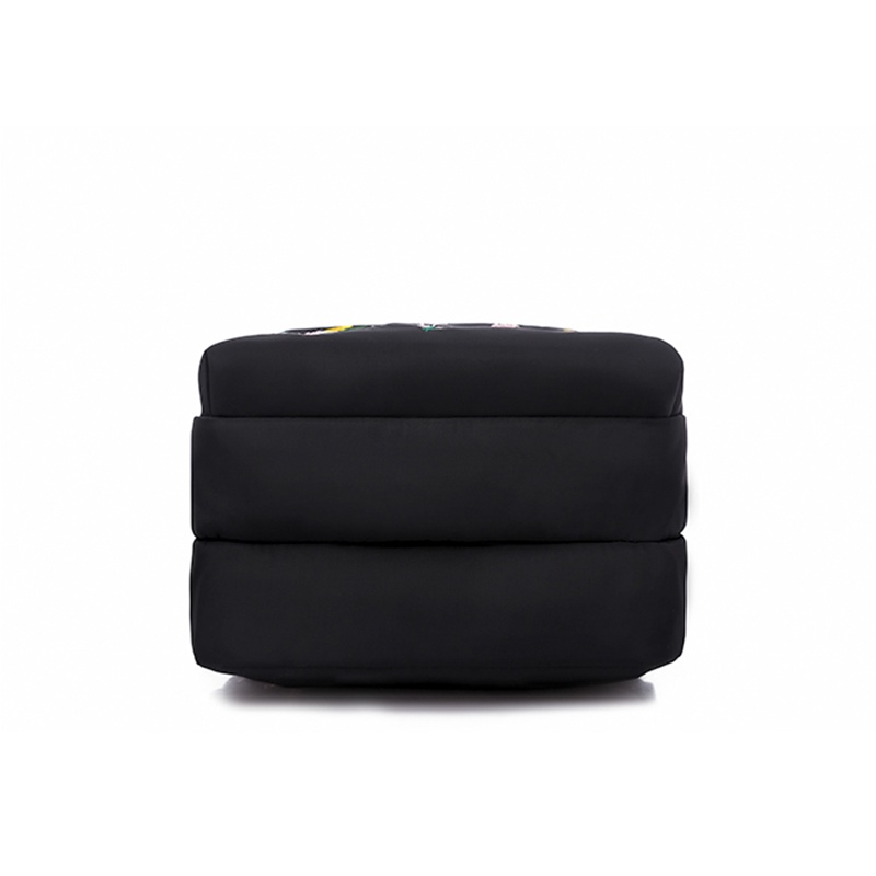 Yogodlns Túi Đeo Chéo Ngực Vải oxford Thêu Họa Tiết Đa Năng Chống Thấm Nước