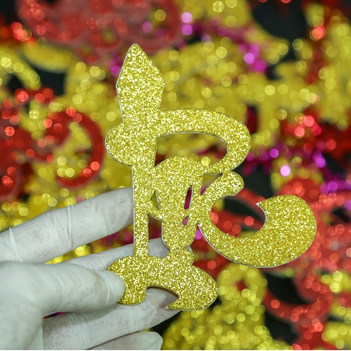 Chữ dán thư pháp kim tuyến-COMBO PhúcLộcThọ [trang trí dưa, dừa bưởi thư pháp ngày tết]ThanghaCalligraphy | BigBuy360 - bigbuy360.vn