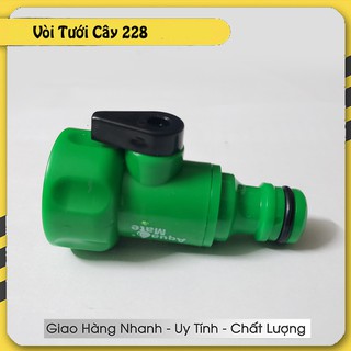 Van khóa nước 21, 27 có chân khớp nối nhanh