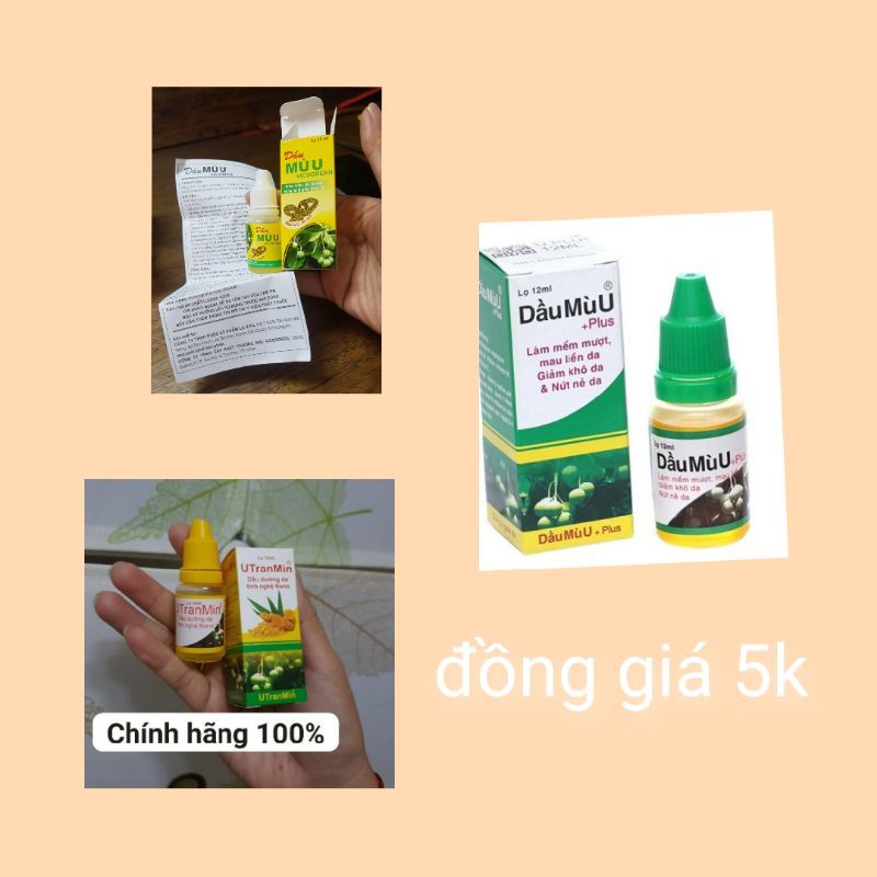 Dầu mù u nghệ UTranMin Thiên Khánh 12ml