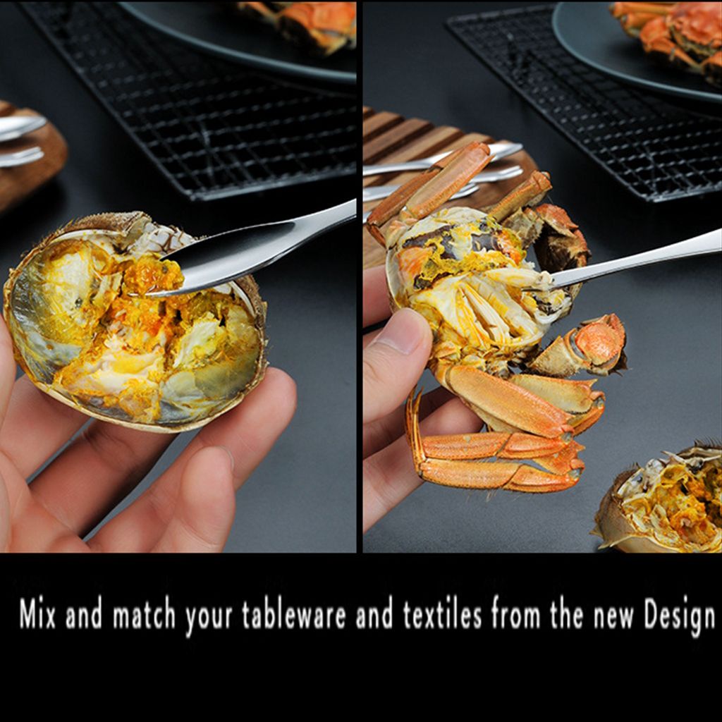 Nĩa ăn hải sản tôm hùm bằng thép không gỉ 304 tiện lợi