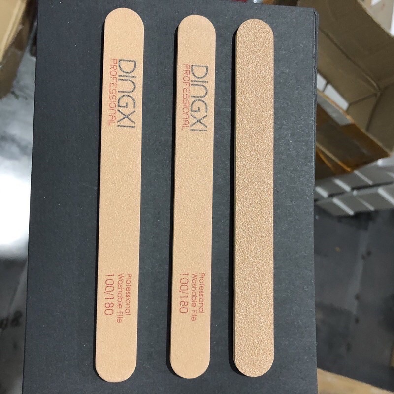 Dũa DINGXI dũa móng tay Nail, dũa da bò