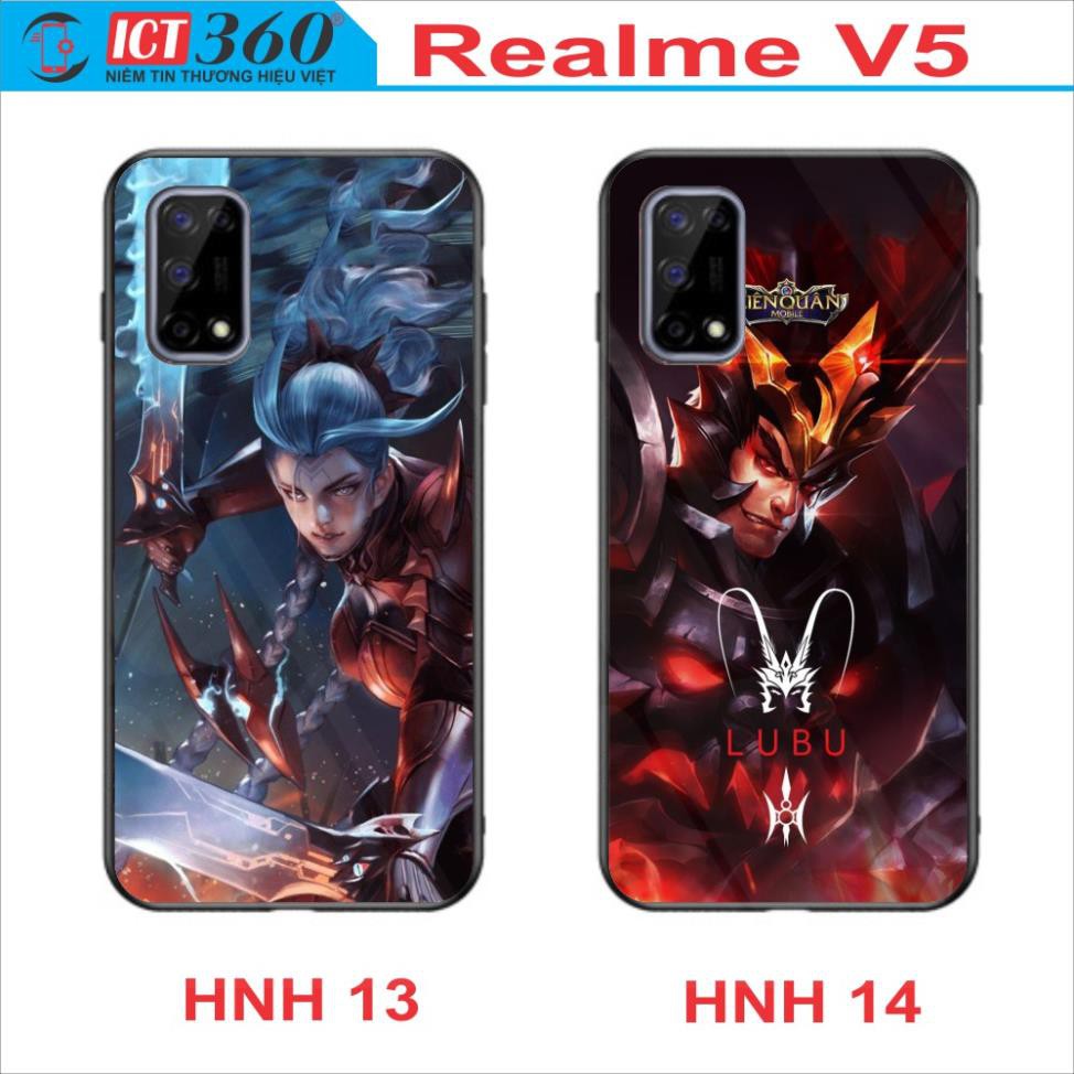 Ốp Lưng Kính REALME V5, Realme Q2  - In Theo Yêu Cầu