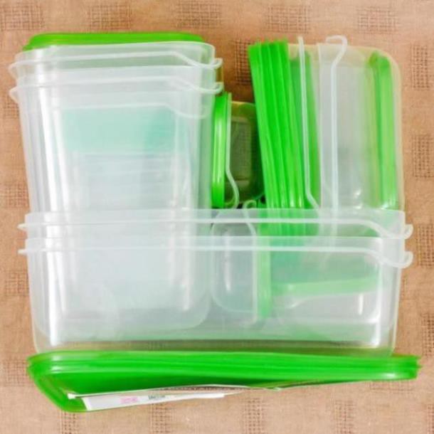 Bộ 17 hộp đựng thực phẩm | Hộp đựng thức ăn nhựa ABS an toàn - Đồ Gia Dụng Tiện Ích