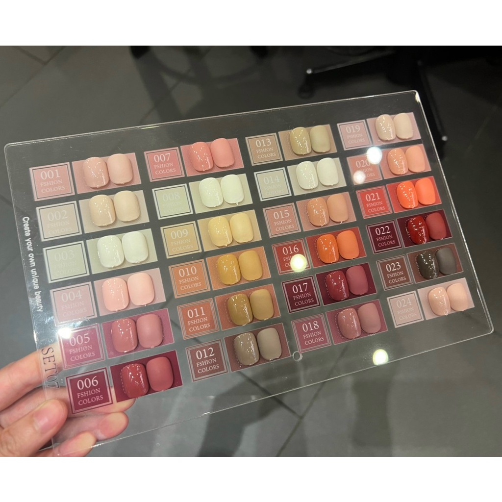 Set sơn gel TAO 24 màu ( Tặng BẢNG MÀU ) Full Hộp - manh219