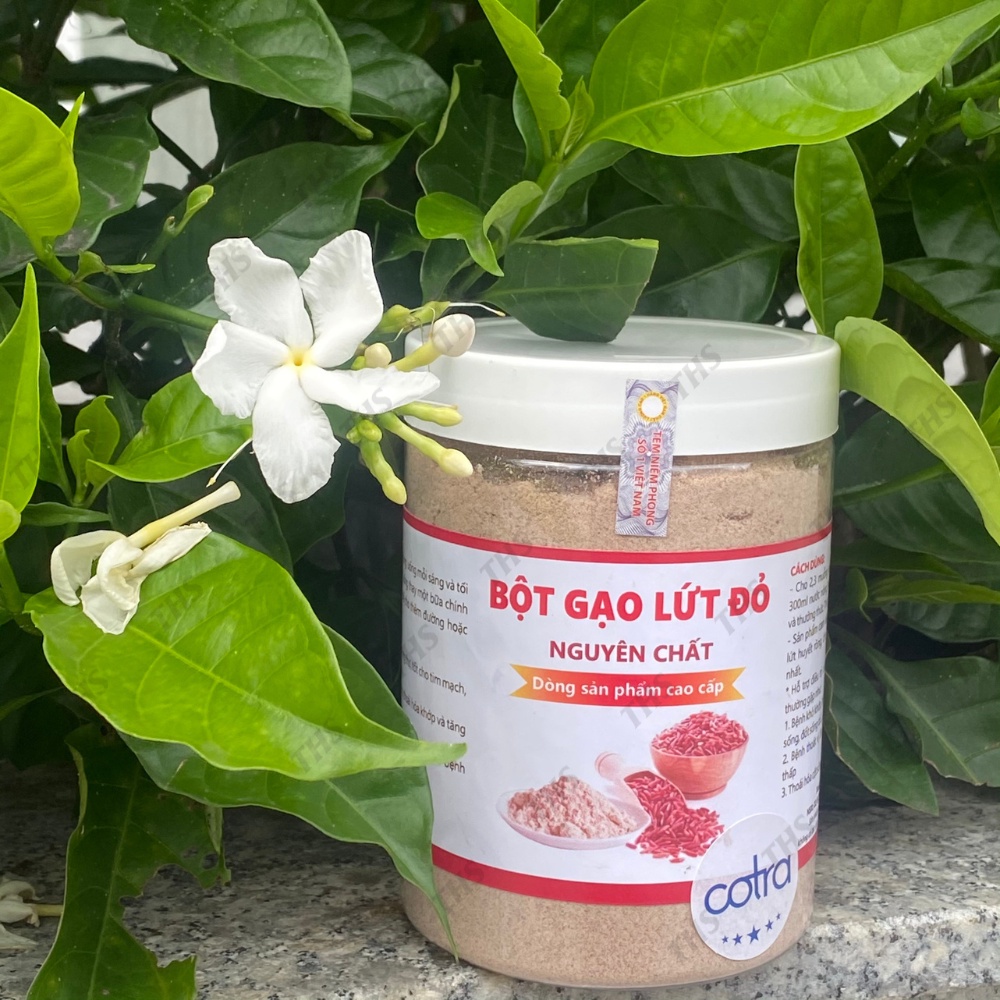 Bột gạo lứt đỏ nguyên chất [500gr], Bột mịn dễ tan - Dòng sản phẩm cao cấp hỗ trợ cung cấp dinh dưỡng, đẹp da