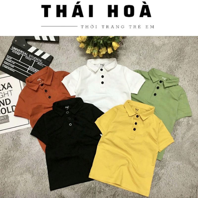 [BIG SIZE] Áo polo size đại cho bé trai , áo có cổ 21_40kg chất liệu mềm mịn