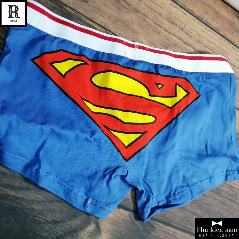 [Combo] Hộp 4 Quần Lót Nam Boxer - Quần Sịp Boxer HOẠT HÌNH S001.11