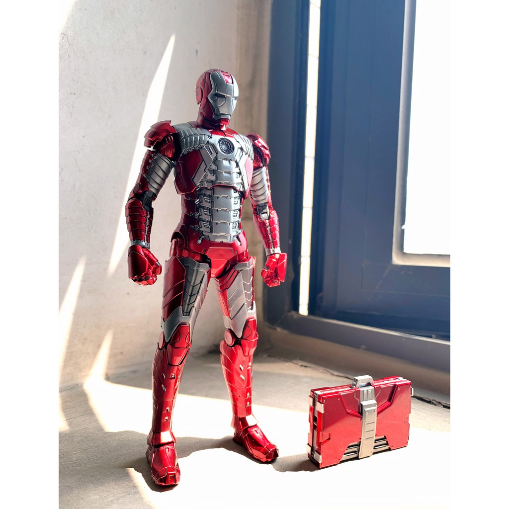 [Hàng có sẵn] Mô hình Iron Man Mark V (MK5) ZD Toys chính hãng