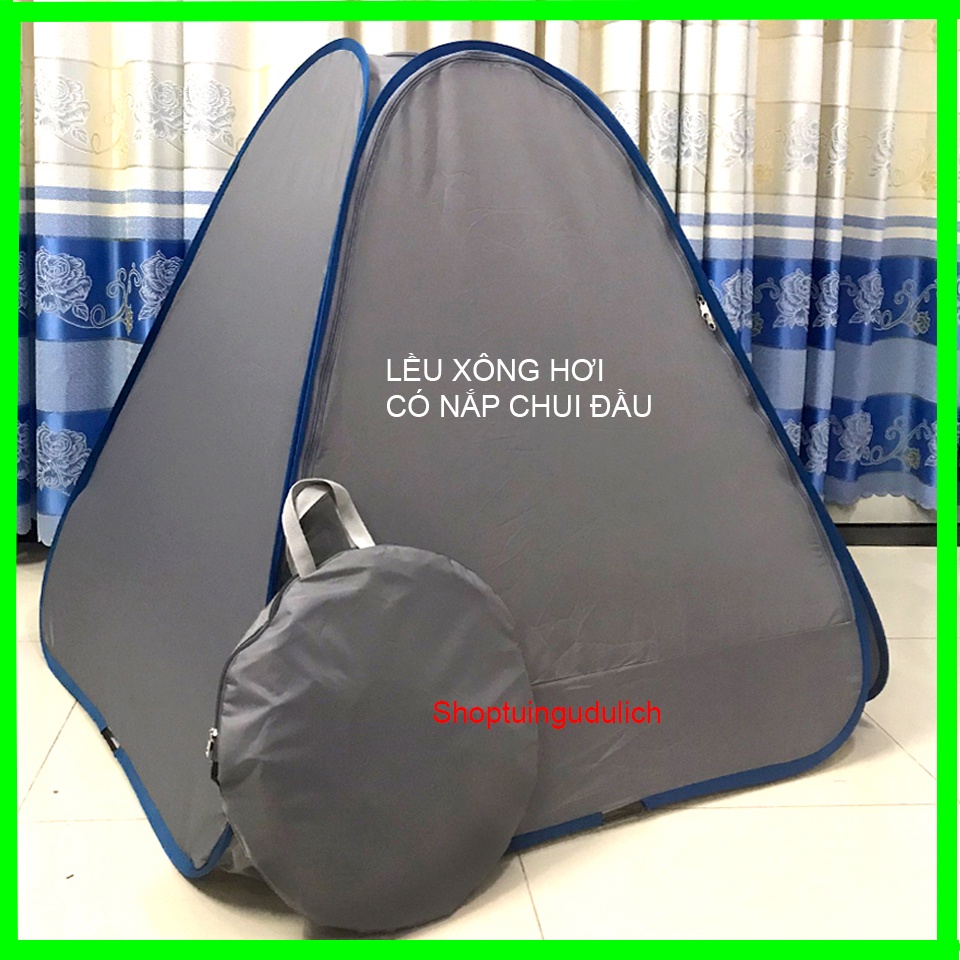 Lều xông hơi chui đầu tại nhà.Lều xông hơi sau sinh tự bung