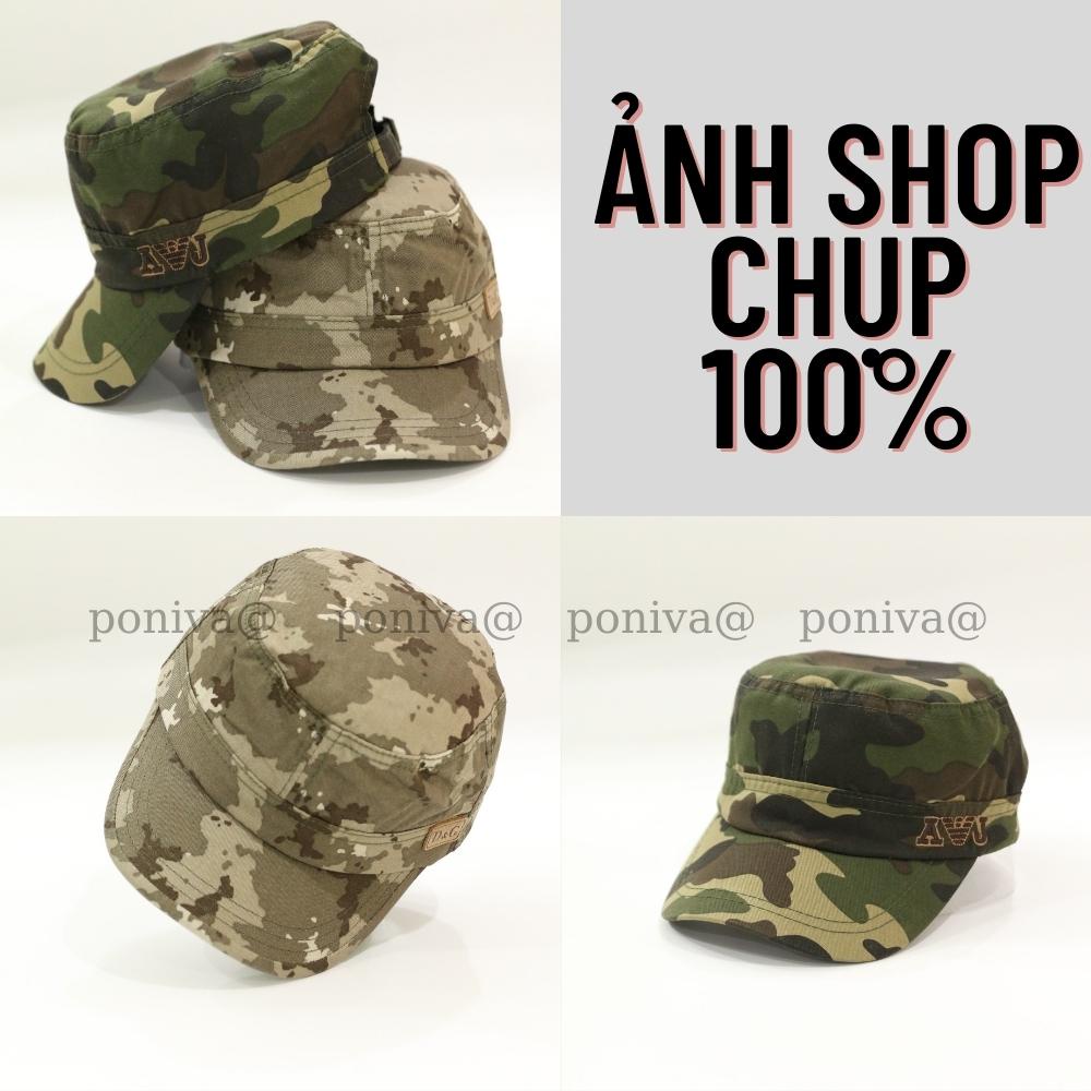 Mũ Lưỡi Trai - Mũ lính Chất Kaki Cao Cấp Form Unisex Mẫu Hot Trend 2022