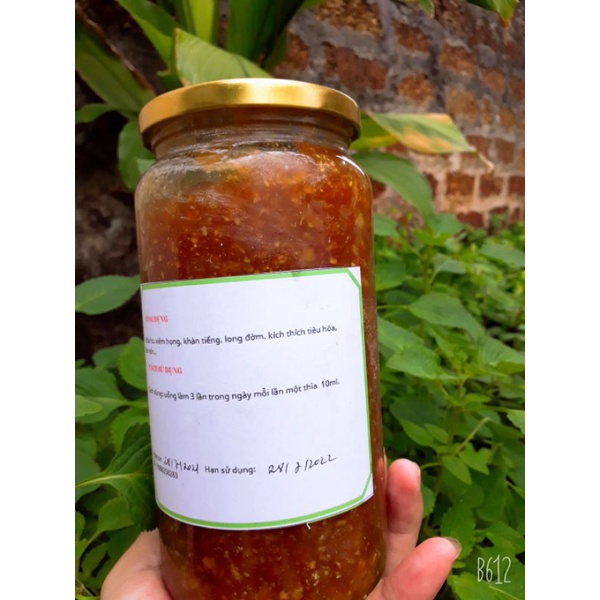 Siro Ho Gừng chưng đường phèn 250ml