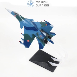 Mô hình máy bay su-37 dài 32cm nhựa abs