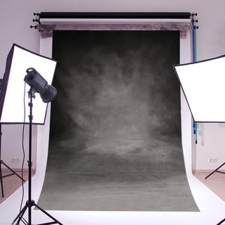 Backdrop Cho Studio Loại Tường Xám Đen Phong Cách Retro Kích Thước 3x5FT ✨Shbarbie