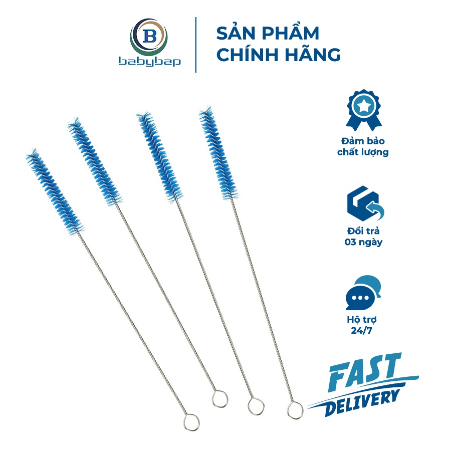 Bộ 4 Cây Cọ Rửa Phụ Kiện Bình Sữa Dr Brown_s