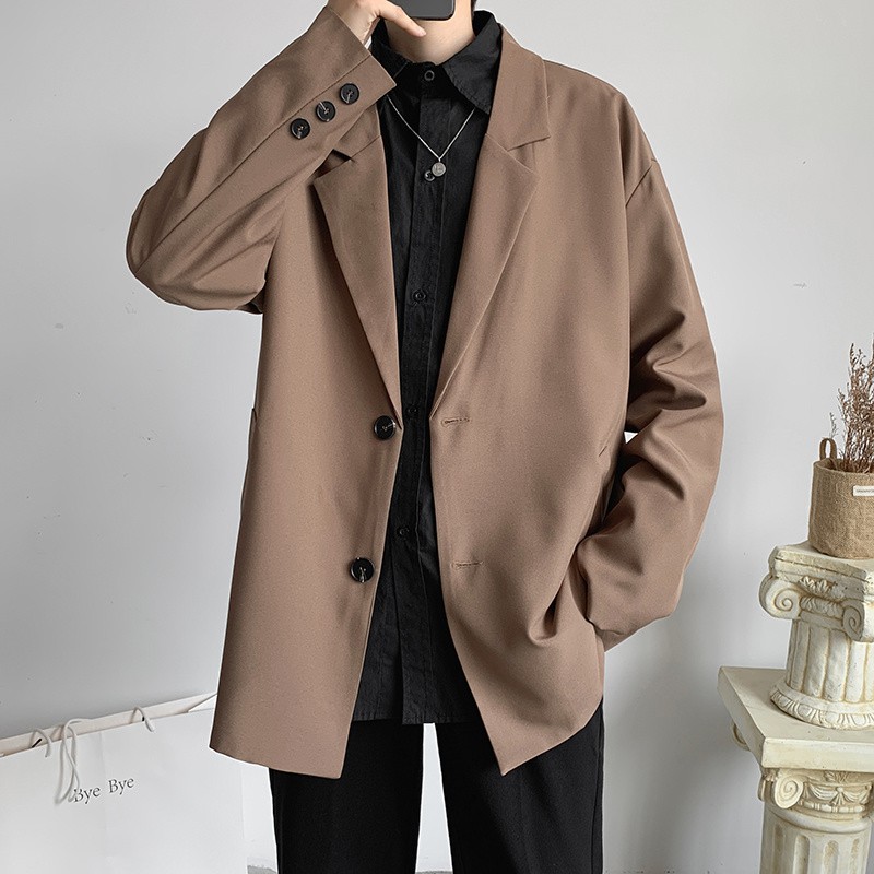 Áo Khoác Blazer Phong Cách Hàn Quốc Thanh Lịch Cho Nam