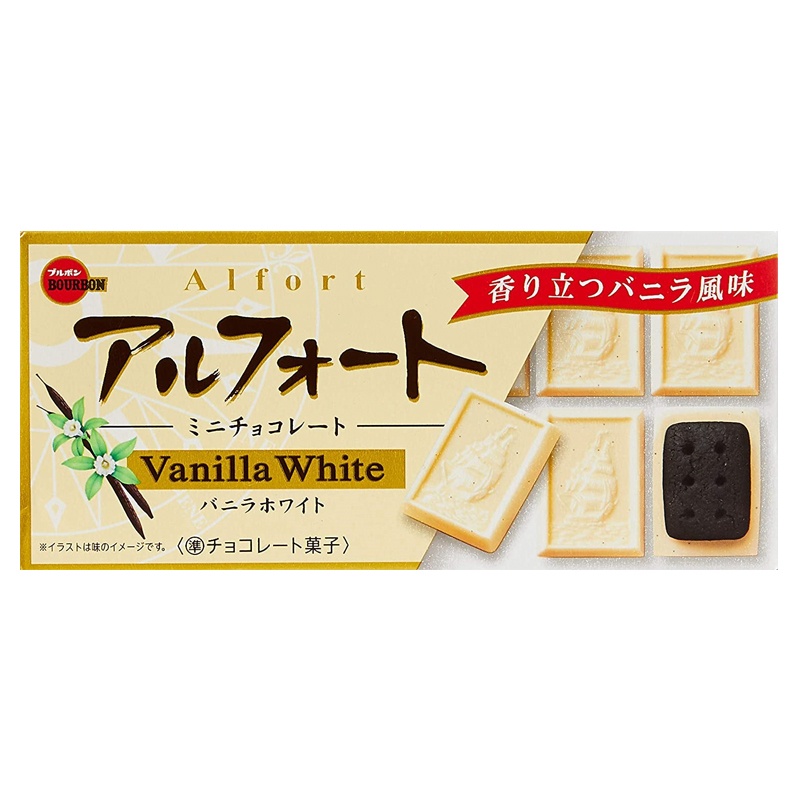 Daiso Socola Bourbon Alfort Mini Vị Vanila 55G