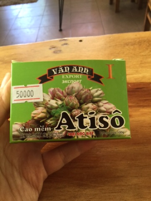 Cao mềm Atiso Vân Anh hộp 100g