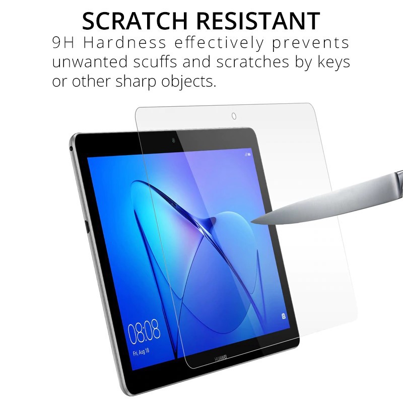 [Ảnh Thật] Kính CL MTB Huawei MediaPad T5 10.1&quot; Cường Lực Mài Cạnh 2.5D-9H-0.26mm