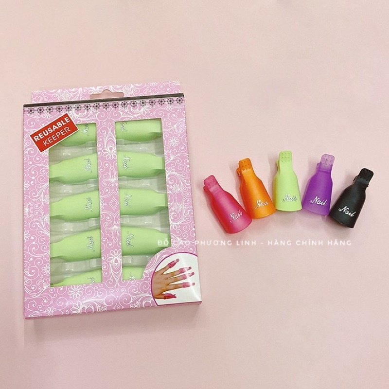 Kẹp ủ móng tay , kẹp ủ phá gel làm nail