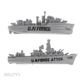 [Dolity1] Mô hình tàu chiến Navy Accs Trẻ em Đồ chơi giáo dục cho bé trai
