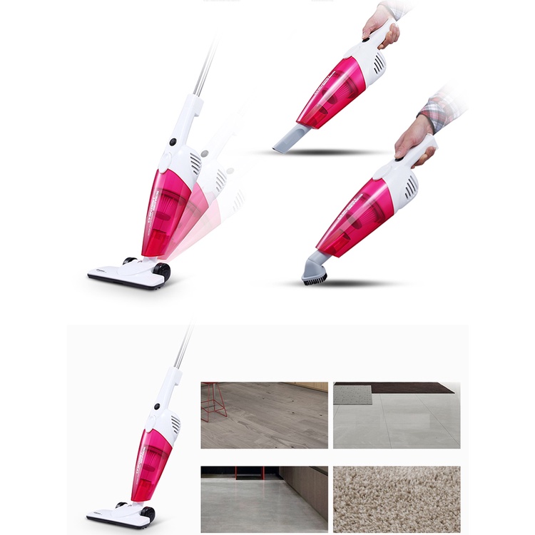 Máy Hút Bụi Cầm Tay Lực Hút 12000PA, Công Suất 400W