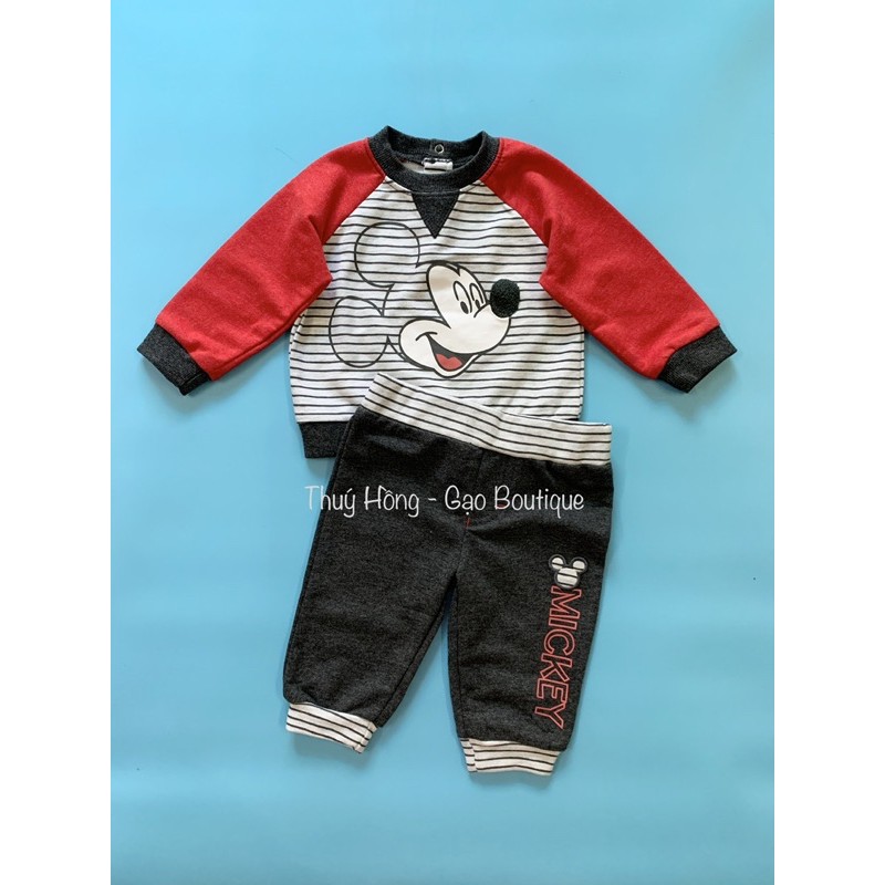 [Hình thật] Bộ đồ dài Disney cho bé trai