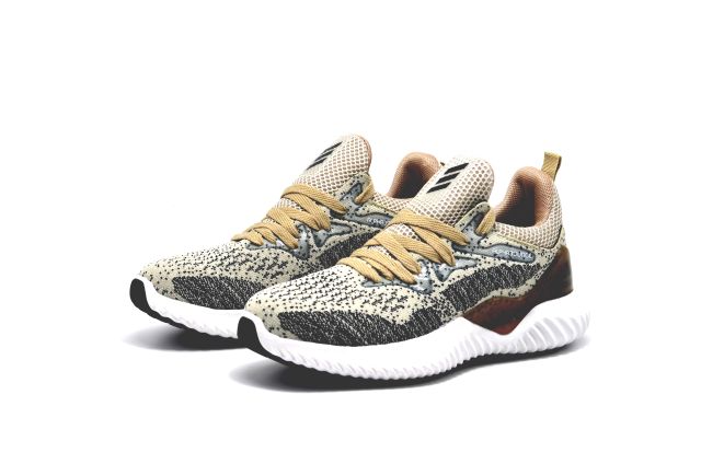 [Full box] Giầy Alphabounce nâu xám nam nữ