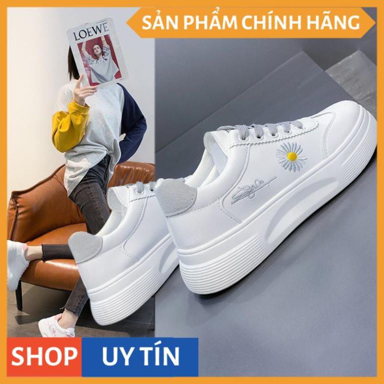 [Hàng mới] Giày thể thao thêu hoa cúc nhí, 😍Phong cách Hàn Quốc sneakers siêu nhẹ (2017) | BigBuy360 - bigbuy360.vn