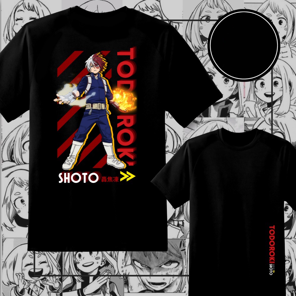 💥💥SALE 50% 💥  BST Áo thun MY HERO ACADEMIA ANIME SHIRT | WebRaoVat - webraovat.net.vn