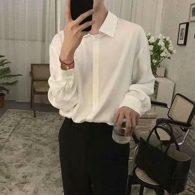 Áo Sơ Mi Nam Màu Trơn Phong Cách Hàn Quốc (M-Xxl) 5 Màu Lựa Chọn